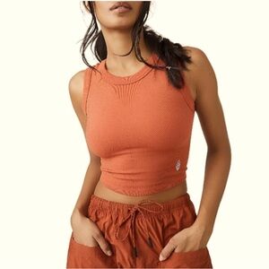 FP Movement by Free People Orange Tank Top